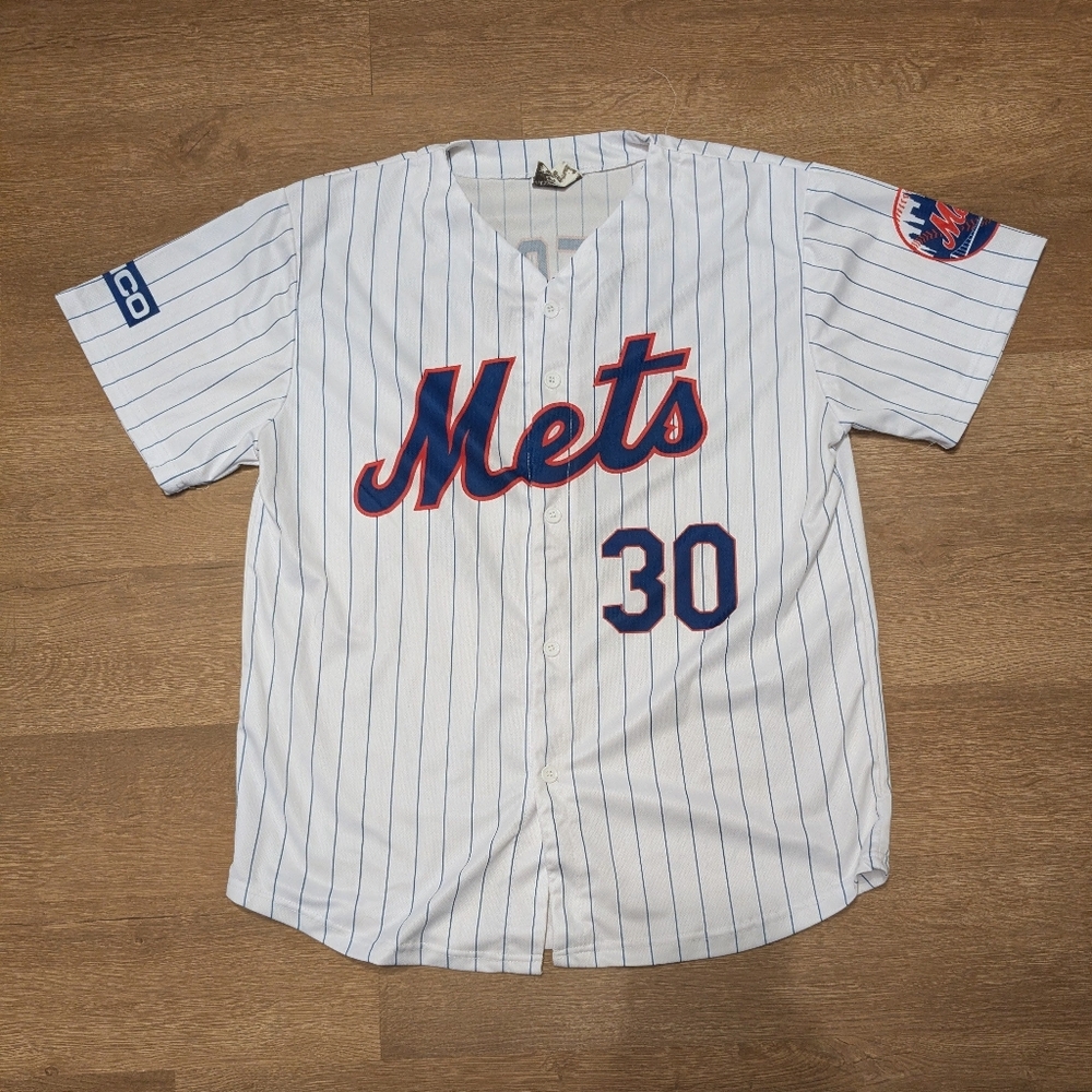 MLB Baseball NY Mets New York Conforto Jersey White XL Mens Shirt 30 NM